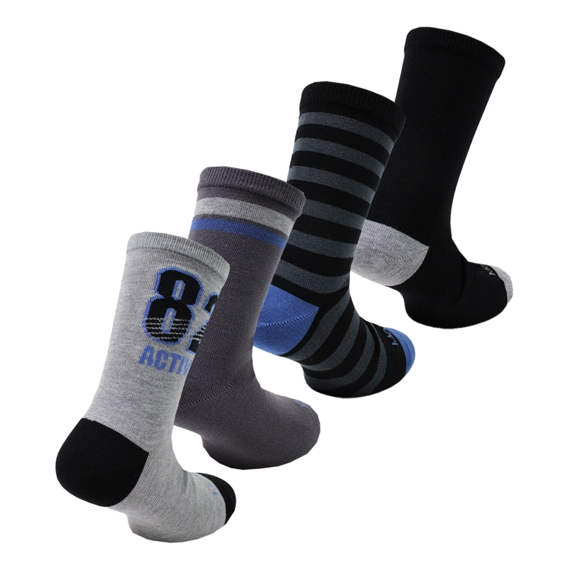 4 PARES CALCETIN BAMBOO KIDS 82 LARGO 3/4 MONARCH - 3
