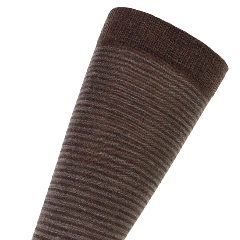 CALCETIN LANA MERINO RAYAS LARGO AMERICANO PERUGGI - 2