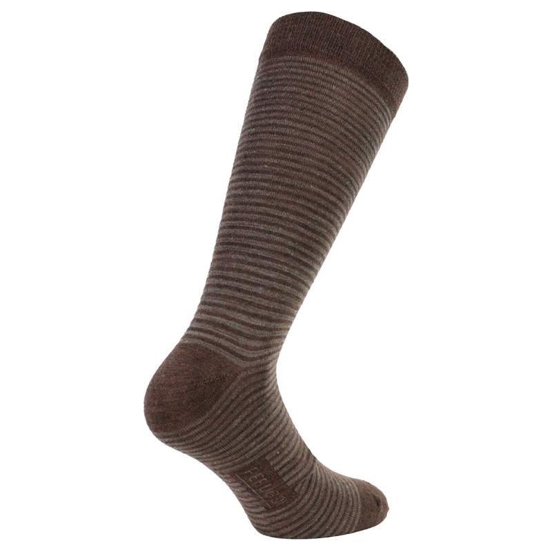 CALCETIN LANA MERINO RAYAS LARGO AMERICANO PERUGGI - 3