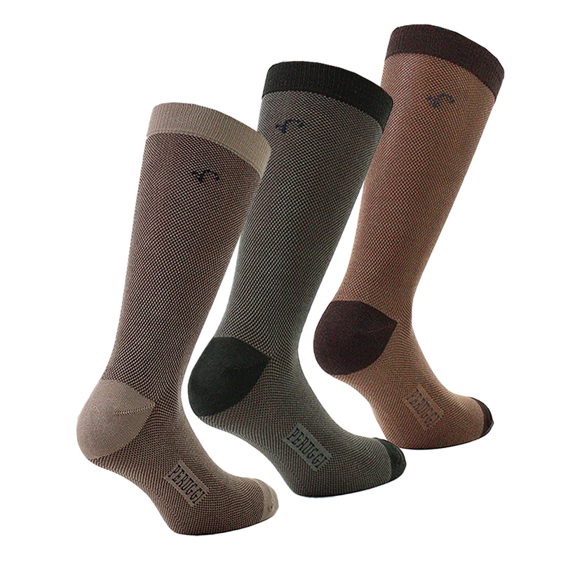 3 PARES CALCETIN BAMBOO PUNTOS LARGO AMERICANO PERUGGI - 2