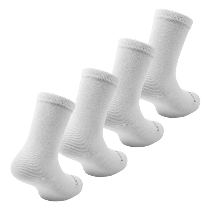 4 PARES CALCETIN BAMBOO PUÑO SUAVE KIDS LARGO 2/4 MONARCH - 3
