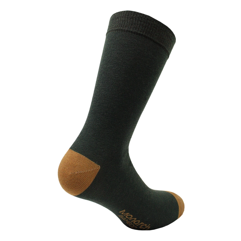 CALCETIN BAMBOO PUNTO TALON LARGO AMERICANO MONARCH - 2
