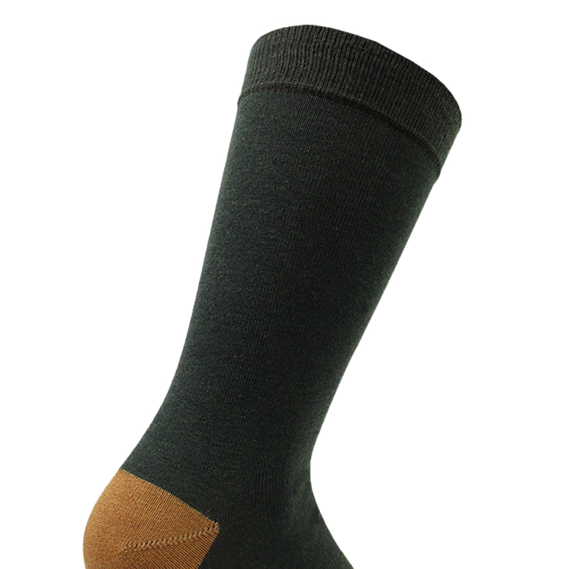 CALCETIN BAMBOO PUNTO TALON LARGO AMERICANO MONARCH - 3