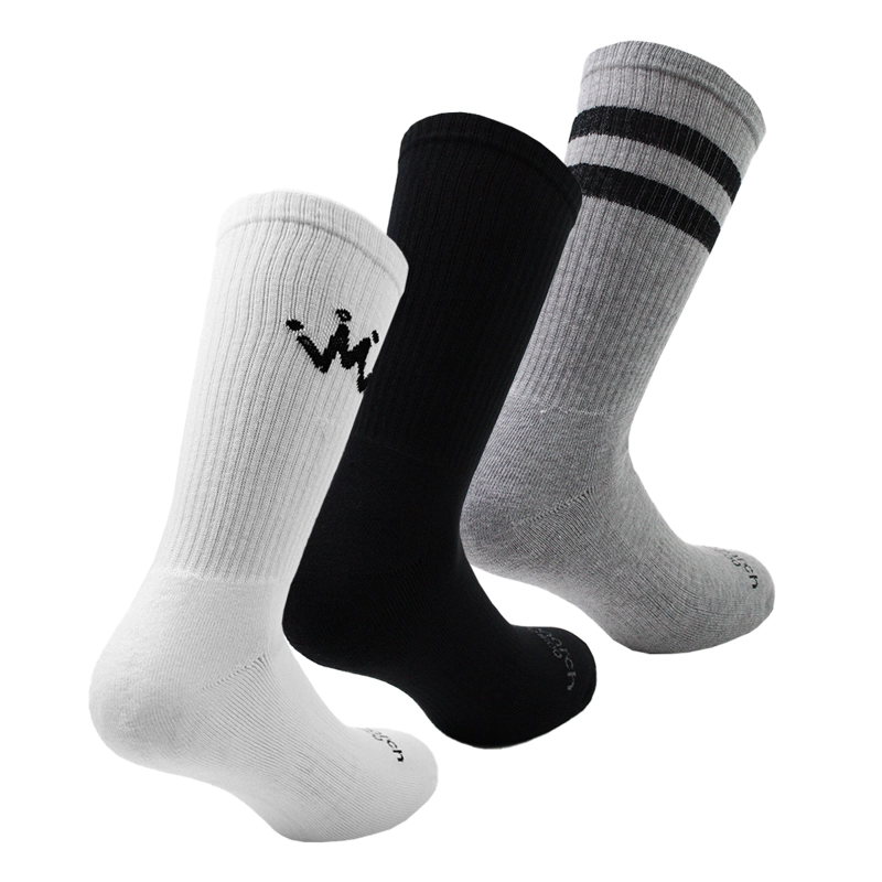 3 PARES CALCETIN BAMBOO URBANO LARGO 3/4 MONARCH - 2