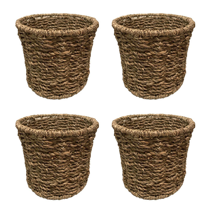 SET DE 4 CESTAS REDONDAS BRIC