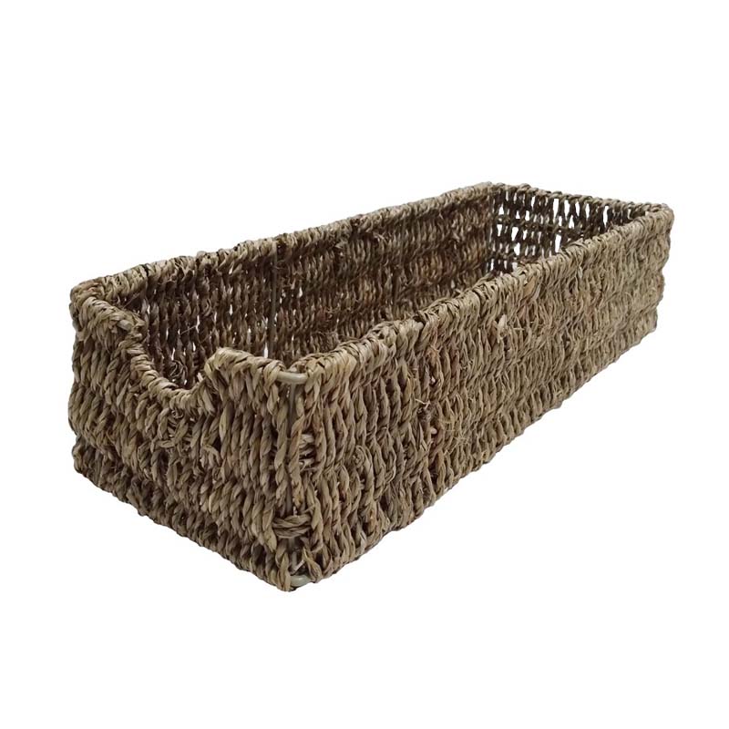 CESTA RECTANGULAR RATTAN BRIC - 1