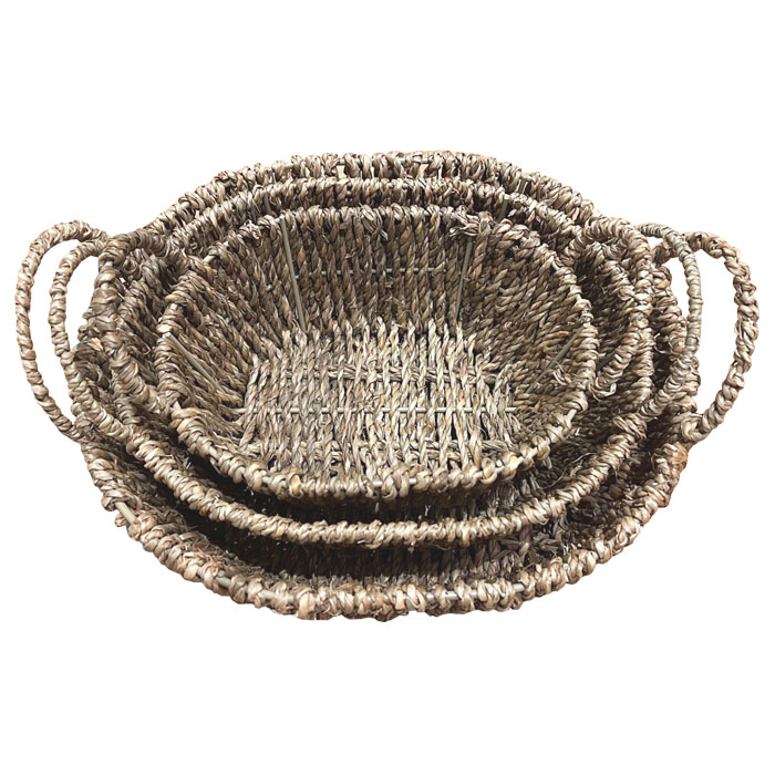 CESTAS RATTAN SET DE 3 BRIC - 1
