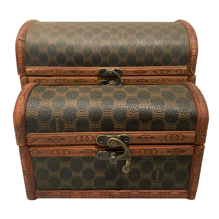 ADORNO BAUL SET DE 2 BRIC