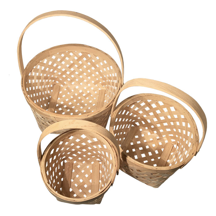 CESTAS DE BAMBÚ SET DE 3 BRIC - 2