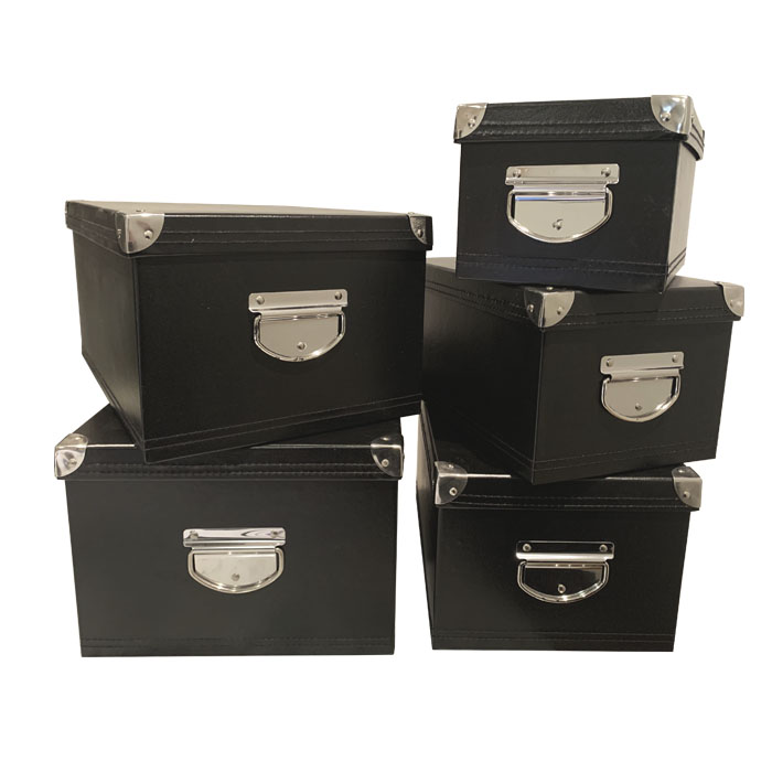 CAJAS NEGRAS SET DE 5 BRIC - 1