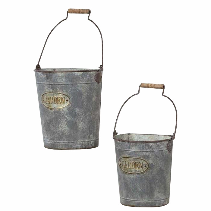 MACETERO COLGANTE SET DE 2 BRIC - 1
