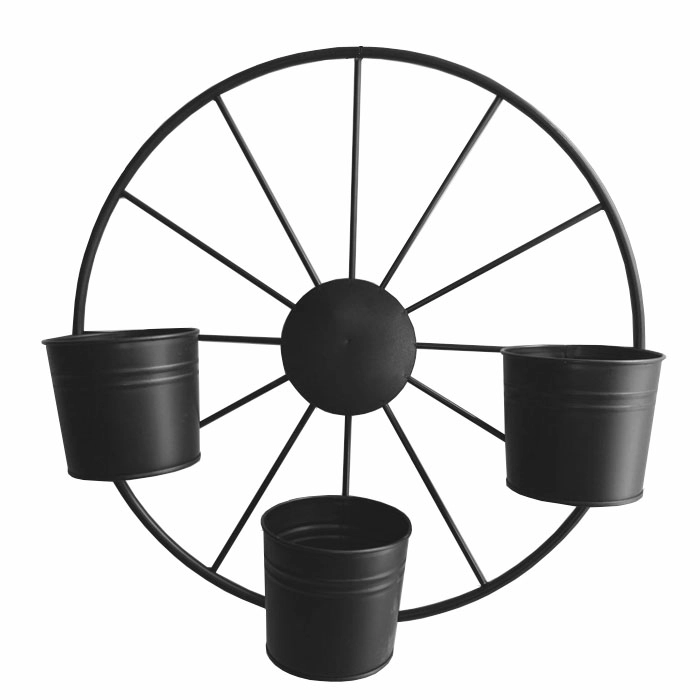MACETERO COLGANTE RUEDA BRIC - 1