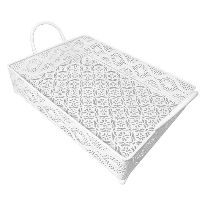 BANDEJA RECTANGULAR METAL BRIC - 1