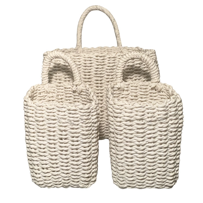 CANASTO ORGANIZADOR SET DE 3 BRIC - 1
