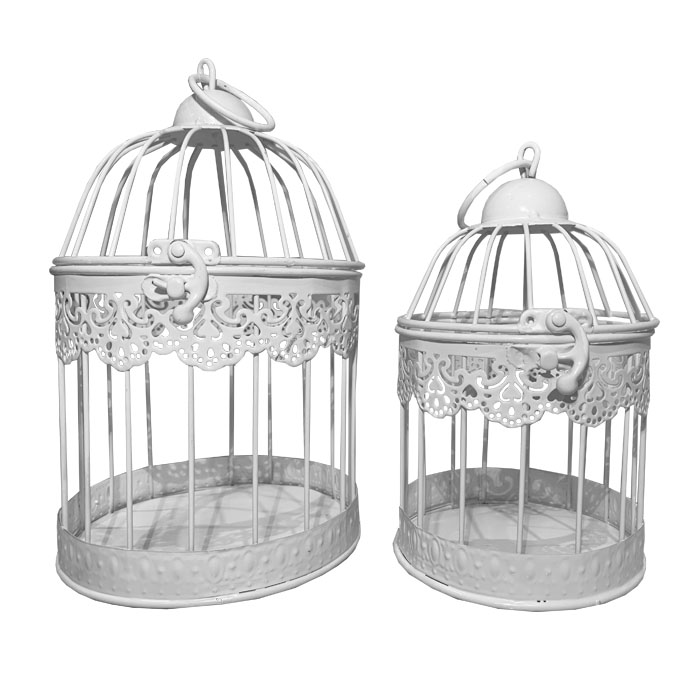 JAULAS DECORATIVAS SET DE 2 BRIC