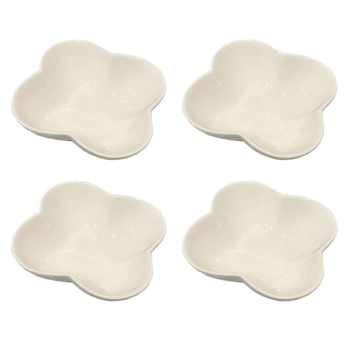 BOWL DISEÑO FLOR SET DE 4 BRIC - 1