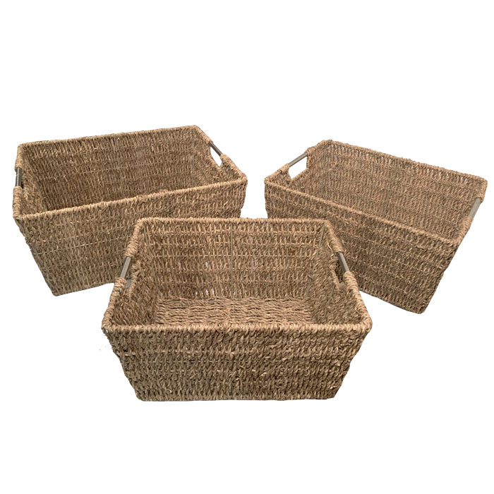 CANASTOS PARA ALMACENAMIENTO SET DE 3 BRIC - 1