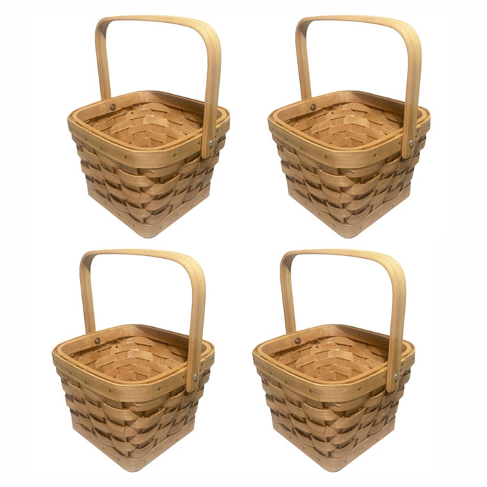 CESTA DE BAMBÚ SET DE 4 BRIC - 1