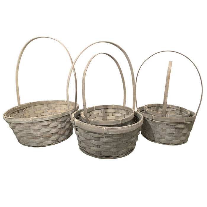 CESTAS GRIS SET DE 5 BRIC - 1