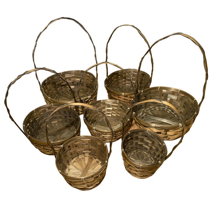 CESTA CON ASA SET DE 7 BRIC - 1