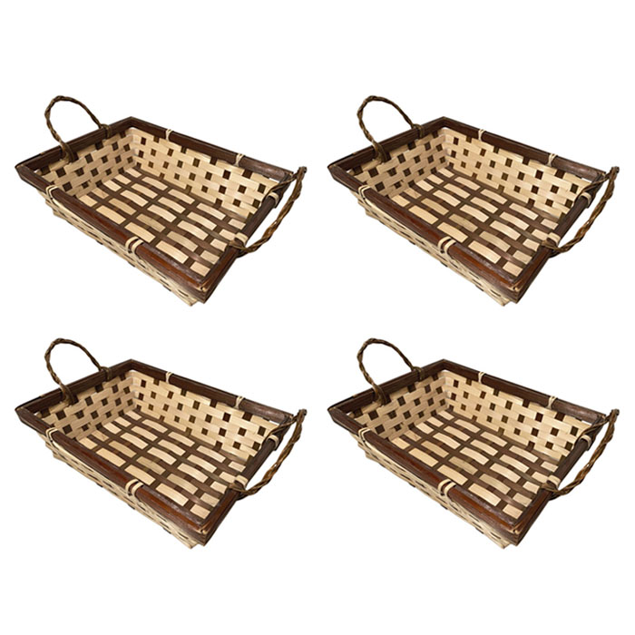 CESTA O PANERA SET DE 4 BRIC - 1