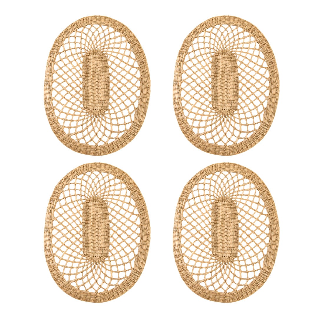 SET DE 4 INDIVIDUALES BRIC CCE20068X4 SEAGRASS - 1