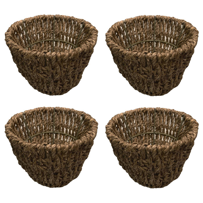 CESTAS REDONDAS SET DE 4 BRIC - 1