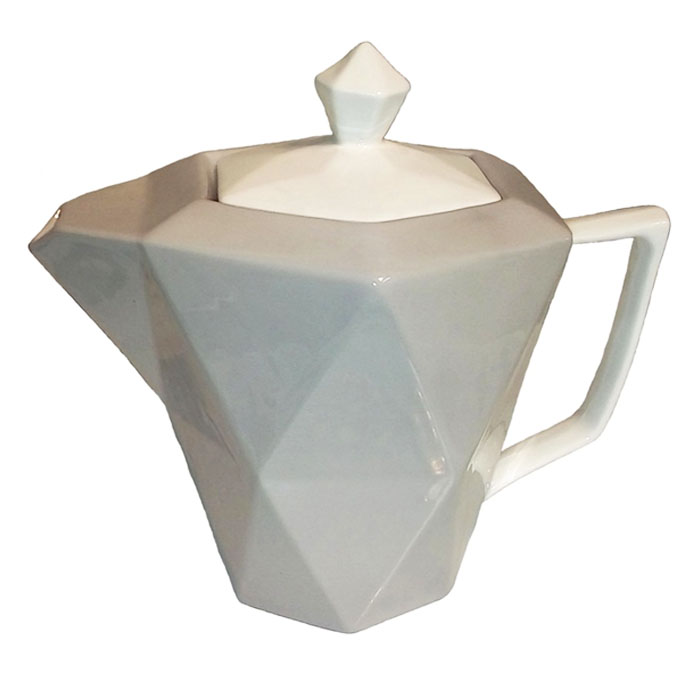 TETERA DE PORCELANA DISEÑO BRIC - 1