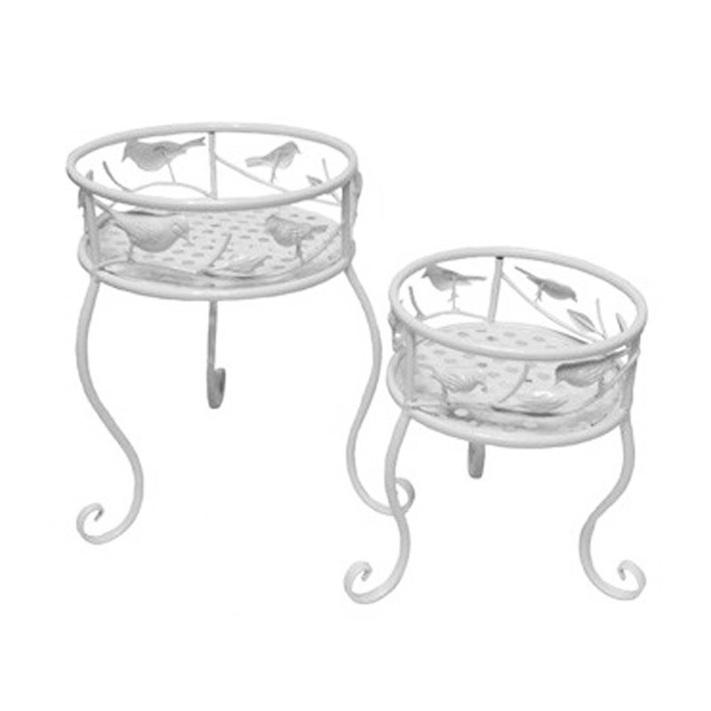 REPISA CON BANDEJA BLANCA SET BRIC - 1
