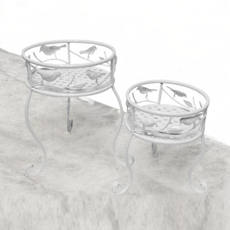 REPISA CON BANDEJA BLANCA SET BRIC - 2