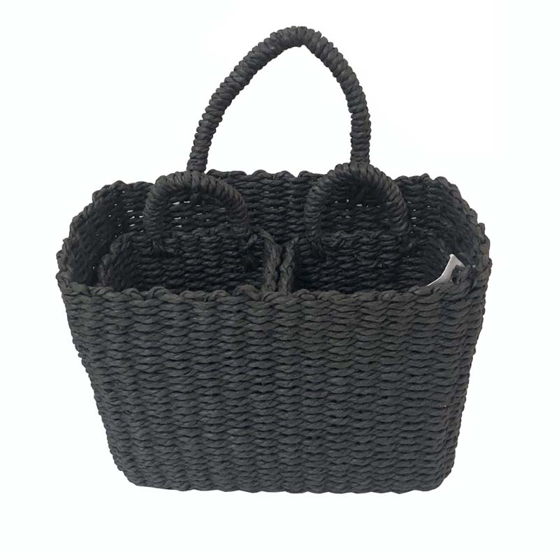 CANASTO COLGANTE SET DE 3 BRIC - 1