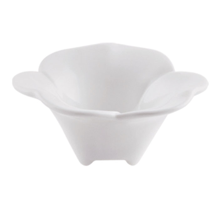 SET DE 4 PLATOS DISEÑO FLOR BRIC - 2