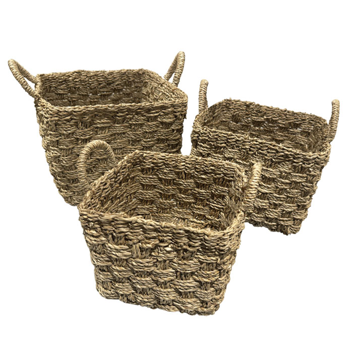 CANASTOS DECORATIVOS PARA ALMACENAJE BRIC - 1