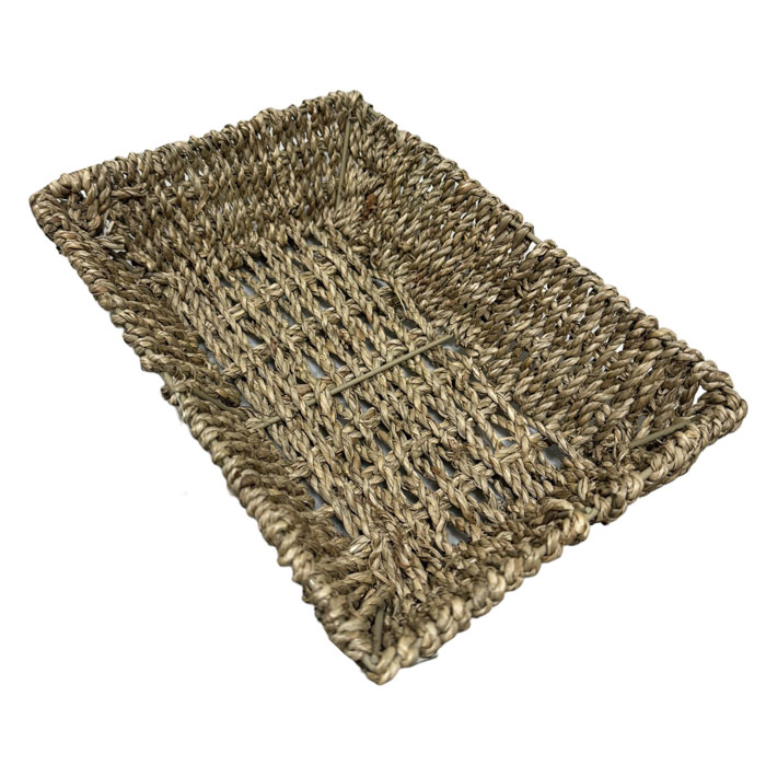 CESTA O BANDEJA FIBRAS NATURALES BRIC - 1