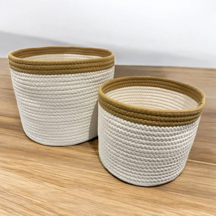 CANASTOS PARA ALMACENAMIENTO SET BRIC - 2