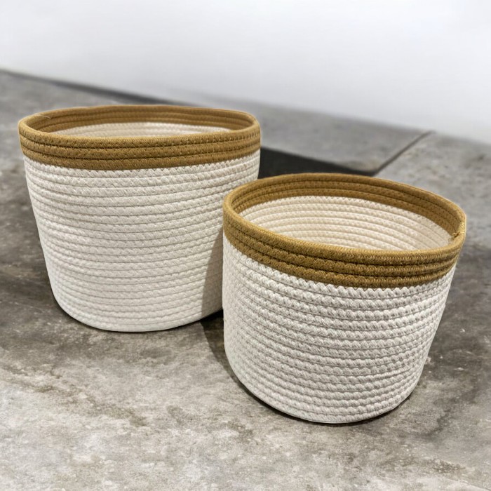 CANASTOS PARA ALMACENAMIENTO SET BRIC - 3
