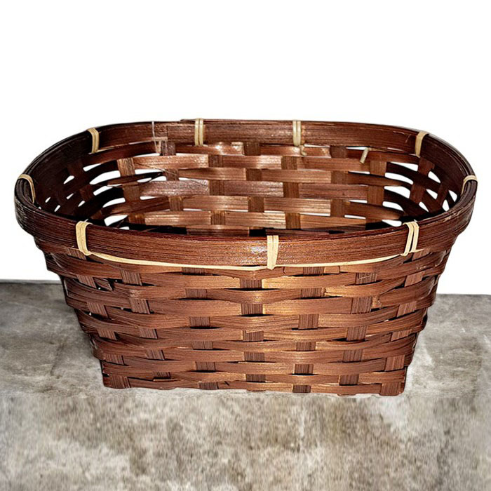 SET DE 4 CESTAS DE MIMBRE 29X22X15 BRIC - 3