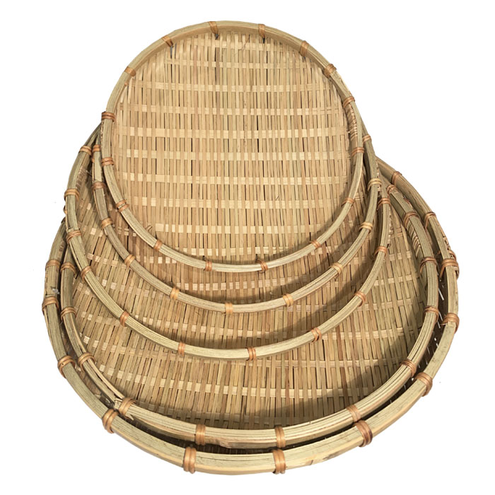 BANDEJAS O CESTAS DECORATIVAS SET DE 5 BRIC - 1