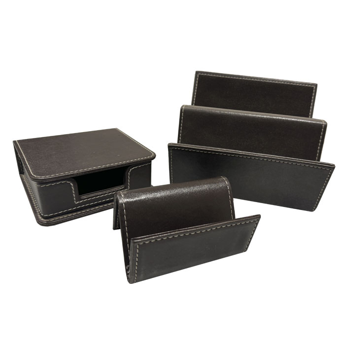 SET DE 3 PIEZAS ORGANIZADORAS DE ESCRITORIO BRIC - 1