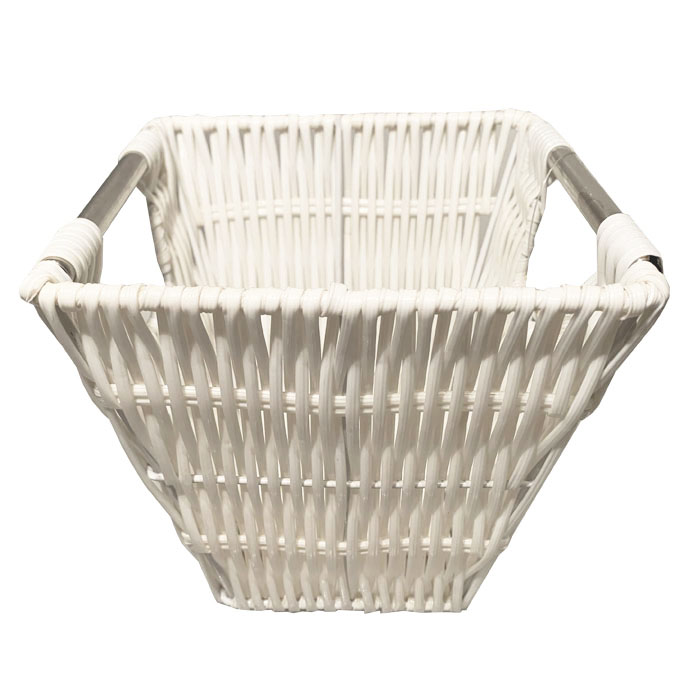 CANASTOS DE PLASTICO TIPO RATAN BRIC - 2