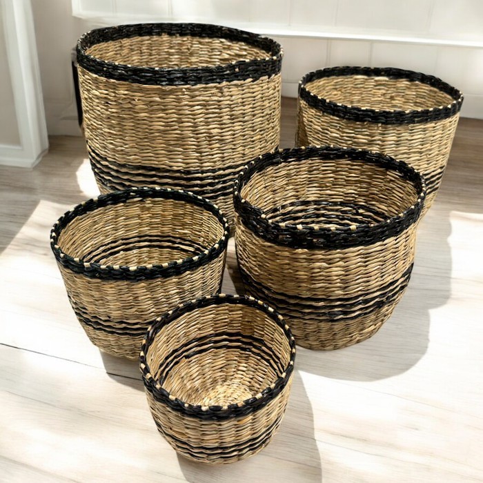 CANASTOS DECORATIVOS PARA ALMACENAMIENTO BRIC - 2