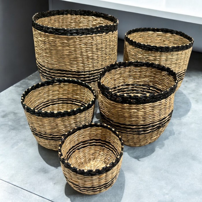 CANASTOS DECORATIVOS PARA ALMACENAMIENTO BRIC - 3