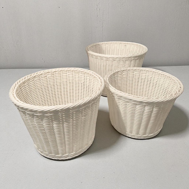 SET DE 3 CANASTOS O PORTA MACETAS BRIC - 2