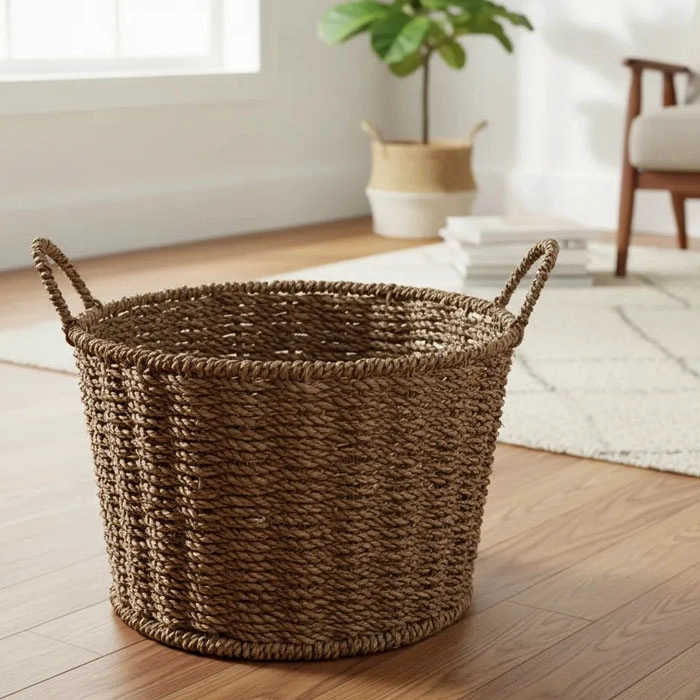 CANASTO REDONDO 27X15 CM BRIC - 2