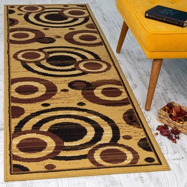 ALFOMBRA KASHAN KING501 PASILLO BEIGE 60X213CM - 4