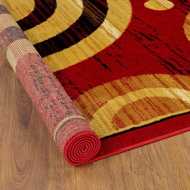 ALFOMBRA MODALFO KASHAN KING CONTEMPORÁNEA MODERNA 501 ROJA 245 X 305 CM - 2