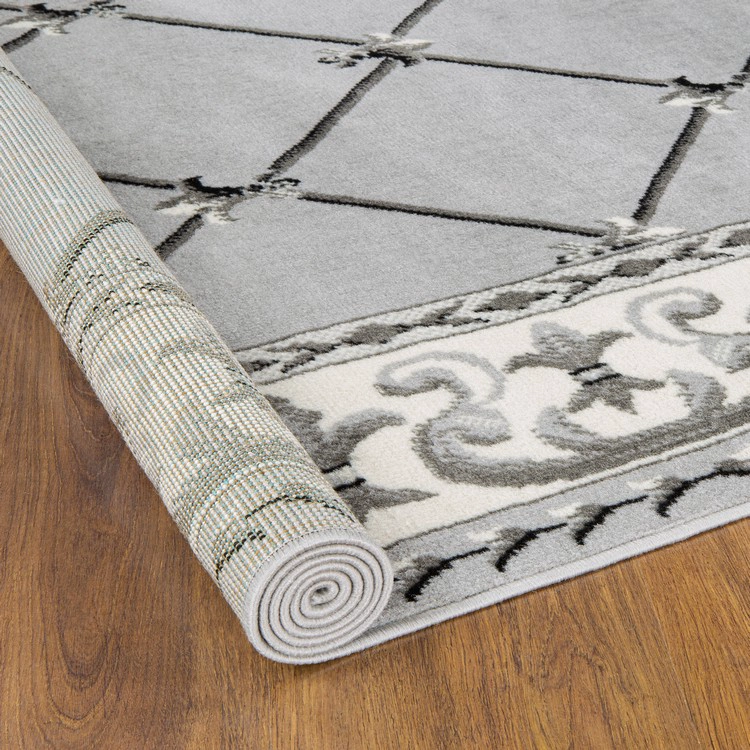 ALFOMBRA KASHAN KING CONTEMPORÁNEA MODERNA 503 GRIS 245 X 305 CM - 3