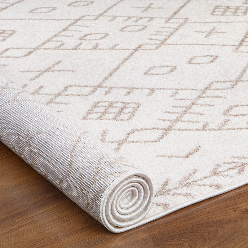 ALFOMBRAS MODALFO FLORIDA CONTEMPORÁNEA MODERNA MODA 2700 BEIGE 120 X 180 CM - 3