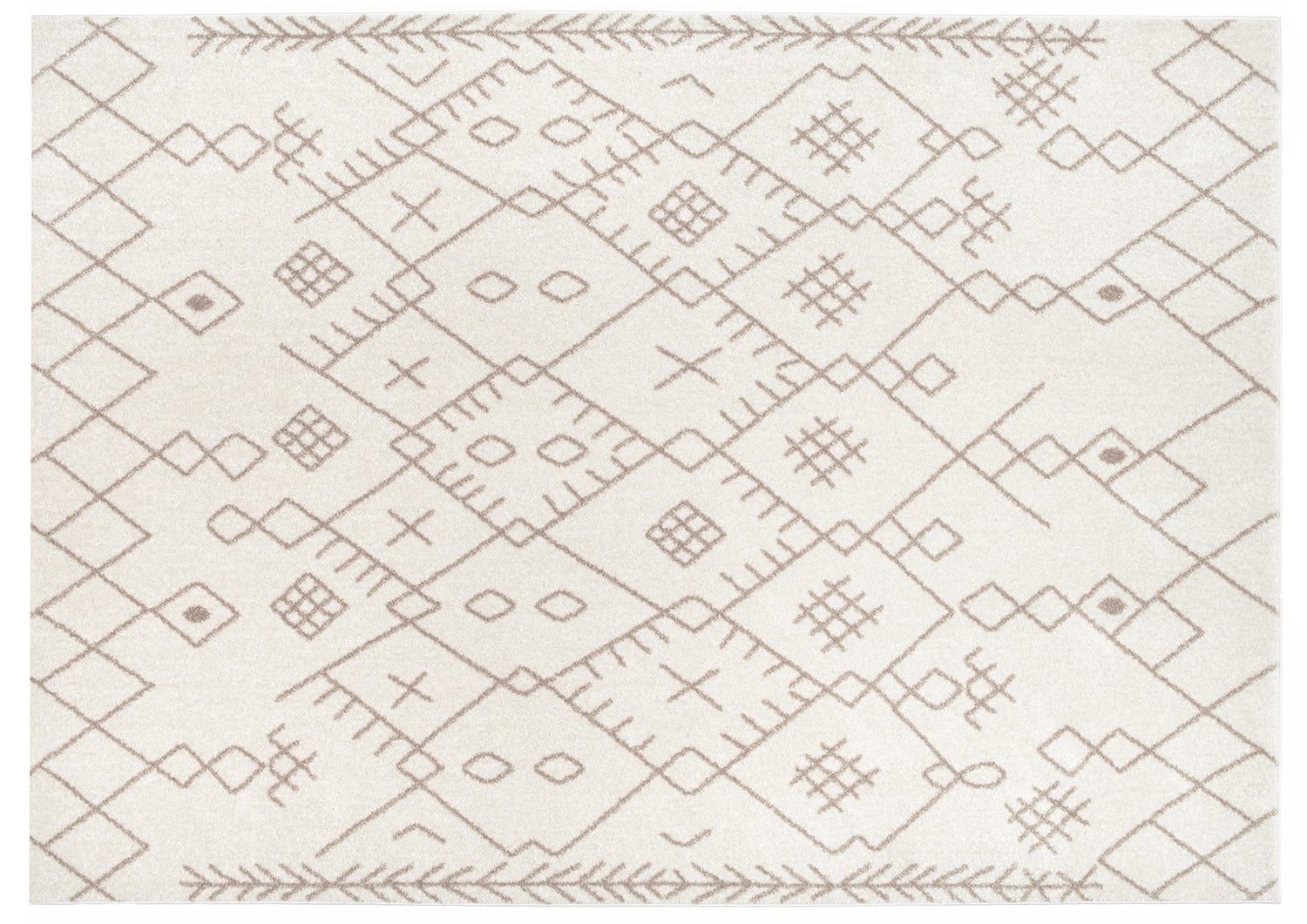 ALFOMBRAS MODALFO FLORIDA CONTEMPORÁNEA MODERNA MODA 2700 BEIGE 200 X 290 CM - 1
