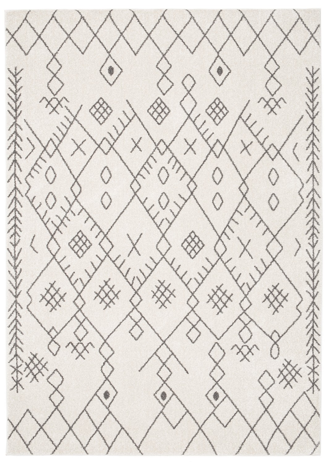 ALFOMBRAS MODALFO FLORIDA CONTEMPORÁNEA MODERNA MODA 2700 BLANCO 244 X 305 CM - 1